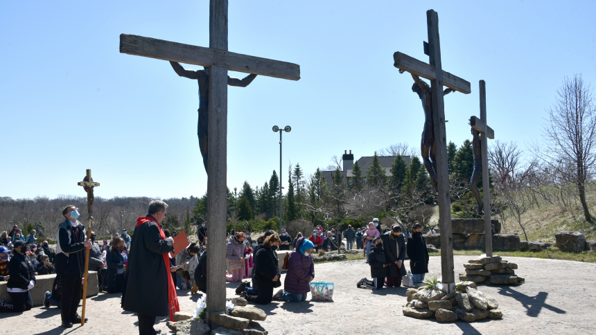 Good Friday at Shrine of Christ's Passion 2021