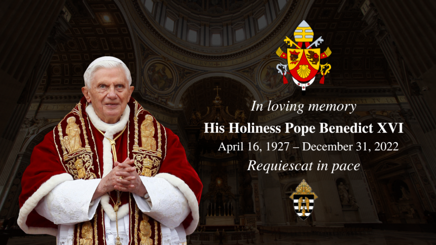 Pope Benedict Obituary Image