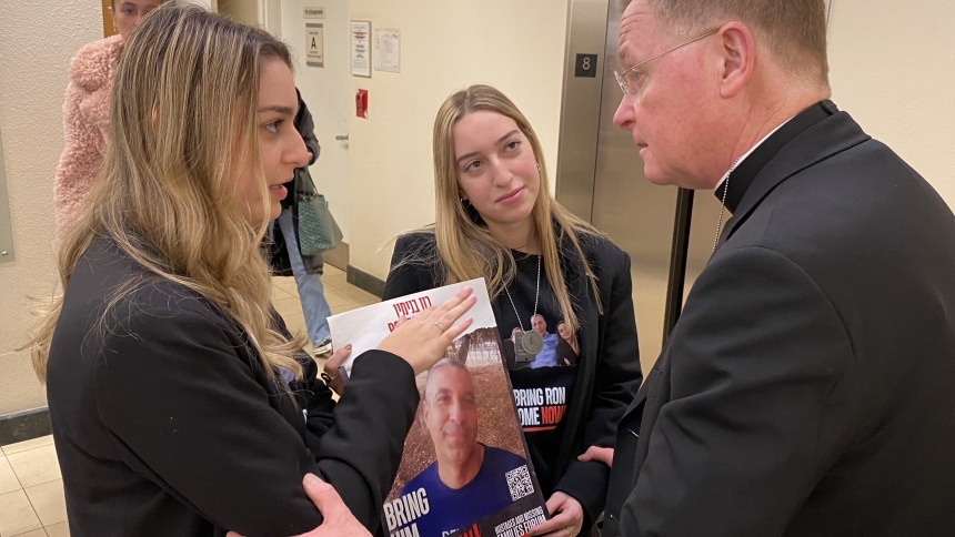 'Don't give up,' NY bishop urges survivors of Hamas attack, families of ...