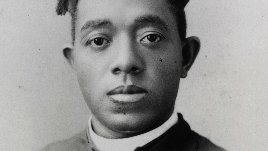 Father Augustus Tolton is pictured in an undated photo. Born into slavery in Missouri, he was ordained a priest April 24, 1886, in Rome and said his first Mass at St. Peter's Basilica. He is the first recognized African American priest ordained for the U.S. Catholic Church and is a candidate for sainthood. In 2019, Pope Francis declared he had lived a "virtuous and heroic life," giving him the title "Venerable." (OSV News photo/courtesy of Archdiocese of Chicago Archives and Records Center)
